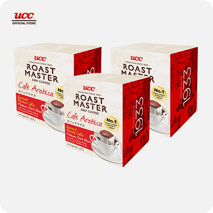 UCC Roast Master Drip Coffee Café Arabica 8g (Bundle of 3)