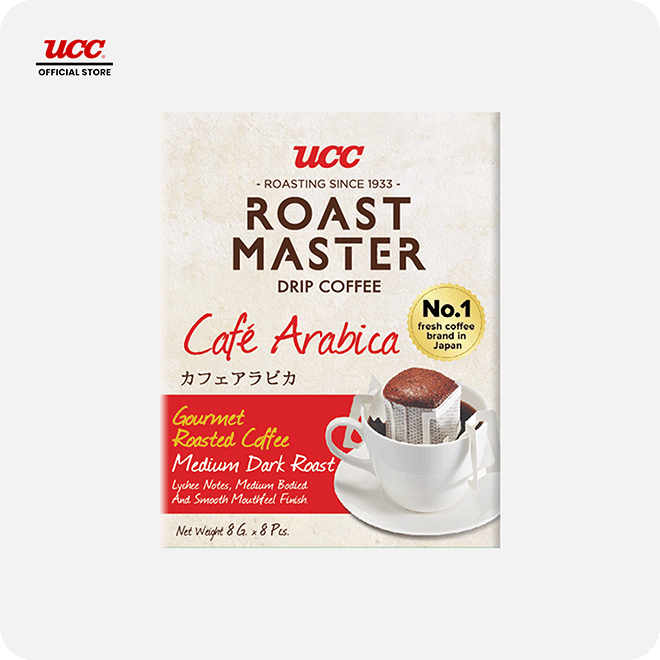 UCC Roast Master Drip Coffee Café Arabica 8g (Bundle of 3)