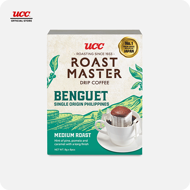 UCC Roast Master Single Origin Drip Coffee Benguet 8g