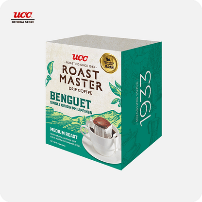 UCC Roast Master Single Origin Drip Coffee Benguet 8g