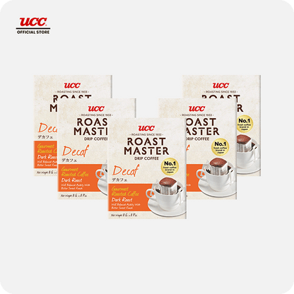 UCC Roast Master Drip Coffee Decaf 8g Buy 5, Get 1 FREE