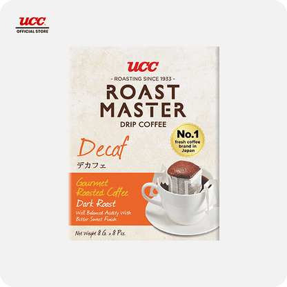 UCC Roast Master Drip Coffee Decaf 8g (Bundle of 3)