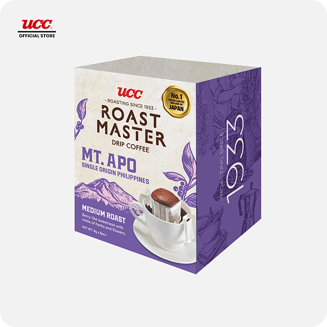 UCC Roast Master Single Origin Drip Coffee Mt. Apo 8g