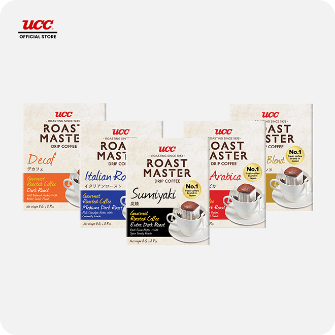 UCC Roast Master Drip Coffee Set of 10 (8g x 10)