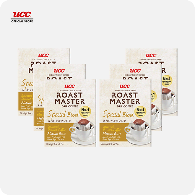 UCC Roast Master Drip Coffee Special 8g Buy 5, Get 1 FREE