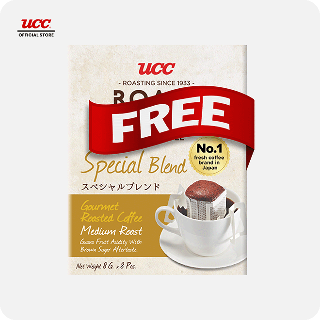 UCC Roast Master Drip Coffee Special 8g Buy 5, Get 1 FREE