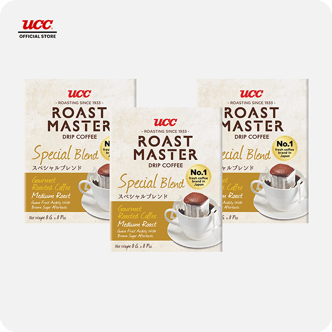 UCC Roast Master Drip Coffee Special 8g (Bundle of 3)