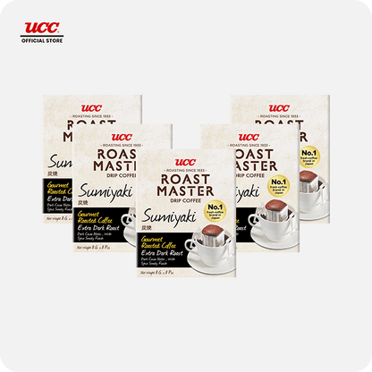 UCC Roast Master Drip Coffee Sumiyaki 8g Buy 5, Get 1 FREE