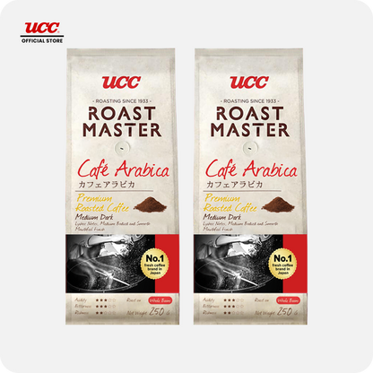 UCC Roast Master Café Arabica Ground Coffee 250g Buy 2, Get 1 Free