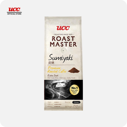 UCC Roast Master Sumiyaki Ground Coffee 250g