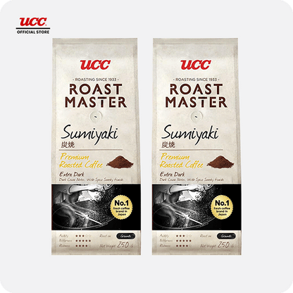 UCC Roast Master Sumiyaki Ground Coffee 250g Buy 2, Get 1 Free