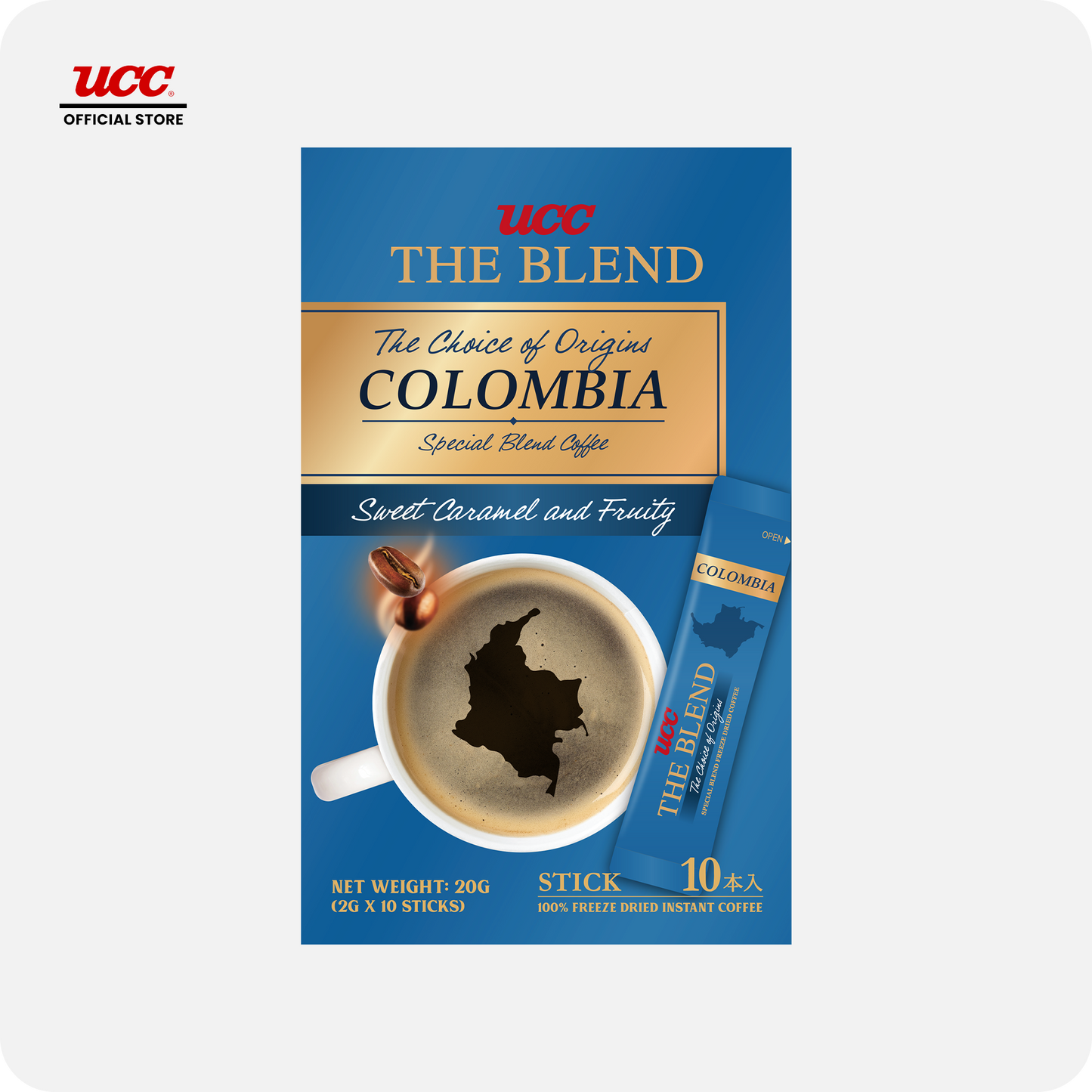 UCC The Blend Columbia Sticks 20g