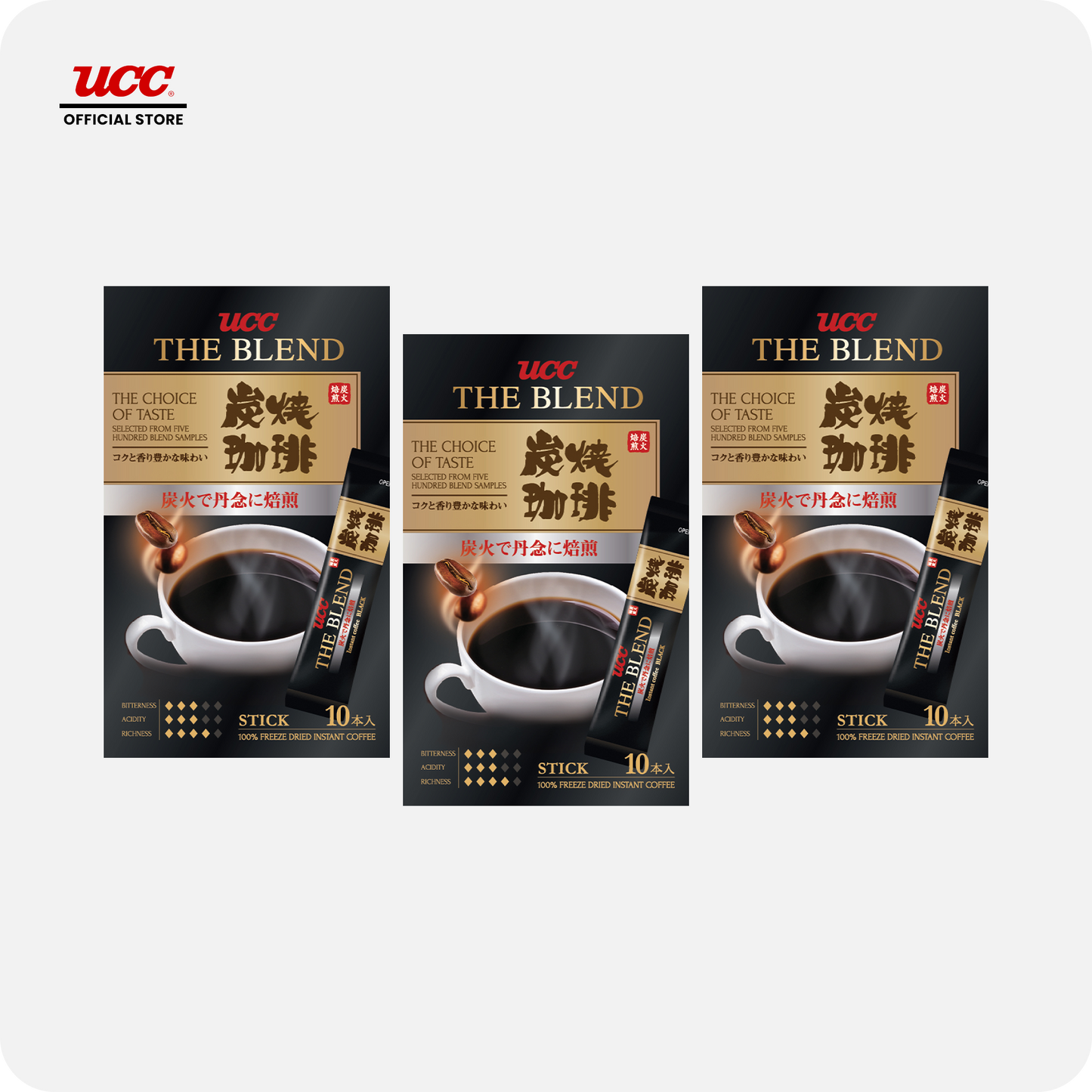 UCC The Blend Sumiyaki Coffee Sticks (Bundle of 3)