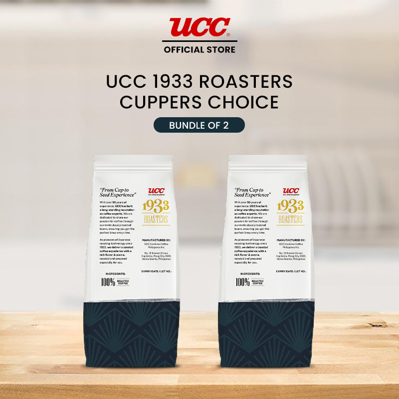 UCC 1933 Roasters Cuppers Choice 500g (Bundle of 2)
