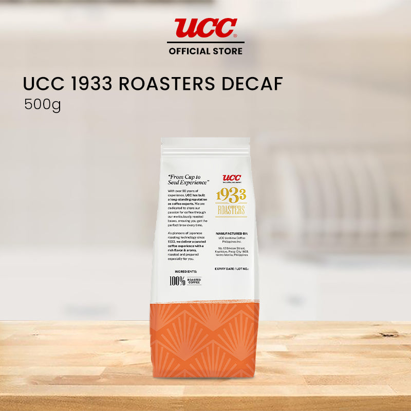 UCC 1933 Roasters Decaf 500g