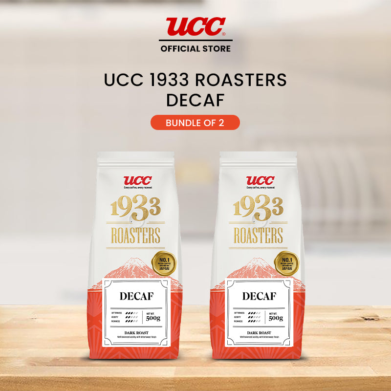 UCC 1933 Roasters Decaf 500g (Bundle of 2)