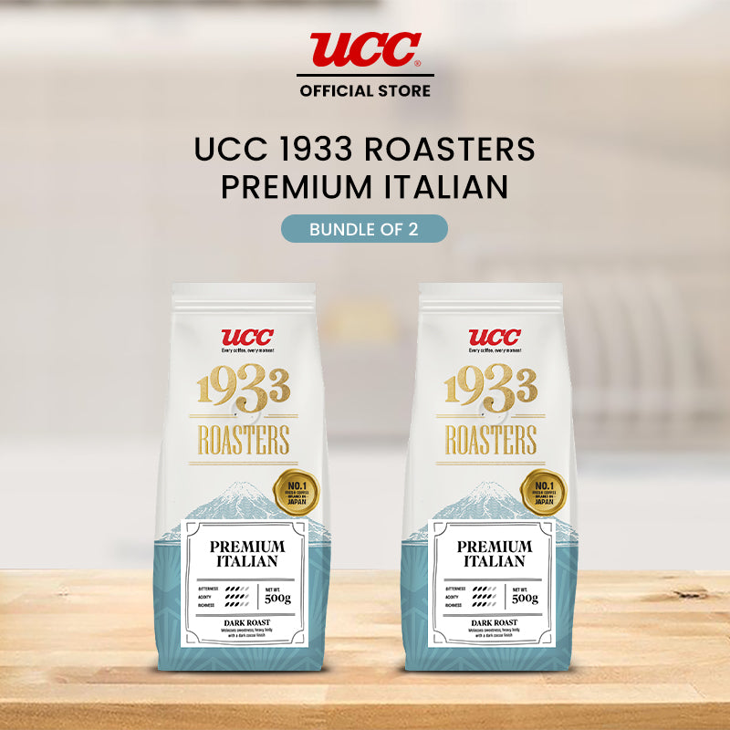 UCC 1933 Roasters Premium Italian 500g (Bundle of 2)