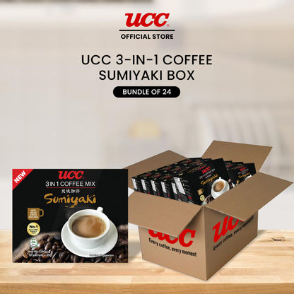 UCC 3-in-1 Sumiyaki Box 20g x 10 x 24 (Bundle of 24)