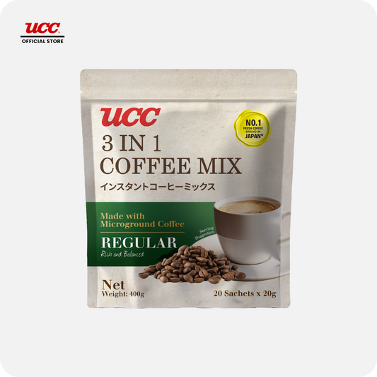 UCC 3-in-1 Coffee Regular Bag (20g x 20)