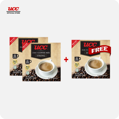 UCC 3-in-1 Coffee Strong Box - Buy 2, Get 1 FREE