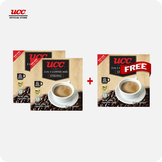 UCC 3-in-1 Coffee Strong Box - Buy 2, Get 1 FREE
