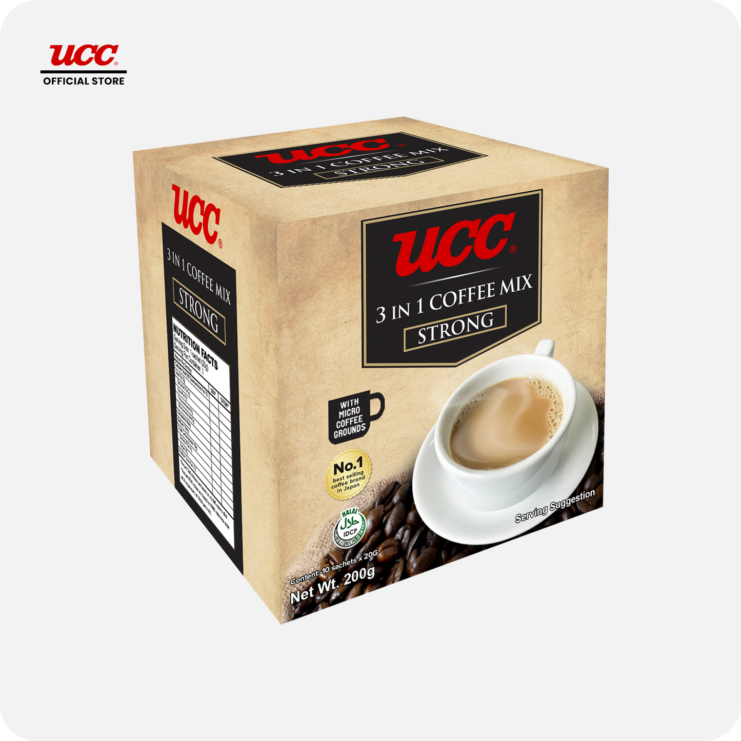 UCC 3-in-1 Coffee Strong Box
