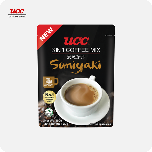 UCC 3-in-1 Sumiyaki Coffee Bag (20g x 20)