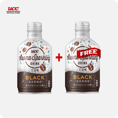 UCC Aroma Sparkling Non-Sugar Coffee 290ml Buy 1, Get 1 FREE