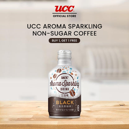 UCC Aroma Sparkling Non-Sugar Coffee 290ml Buy 1, Get 1 FREE