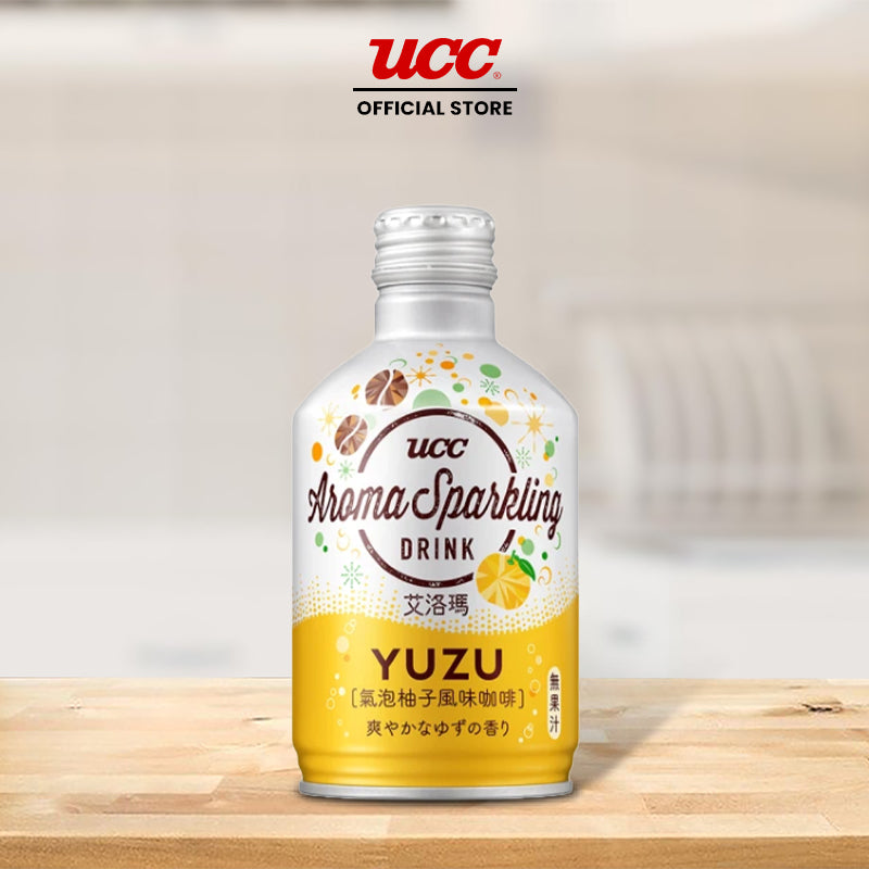 UCC Aroma Sparkling Yuzu Coffee 290ml