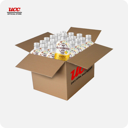 UCC Aroma Sparkling Yuzu Coffee 290ml (Bundle of 24)