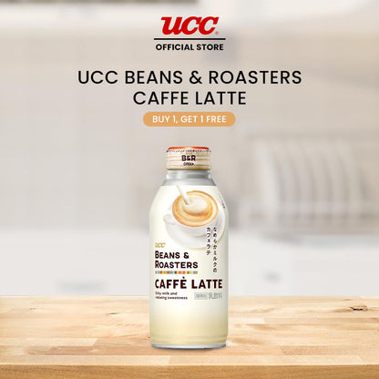 UCC Beans and Roasters Caffe Latte 375ml Buy 1, Get 1 FREE