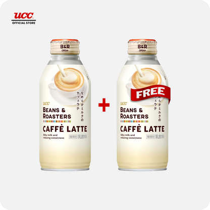 UCC Beans and Roasters Caffe Latte 375ml Buy 1, Get 1 FREE