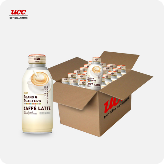 UCC Beans and Roasters Caffe Latte 375ml (Bundle of 24)