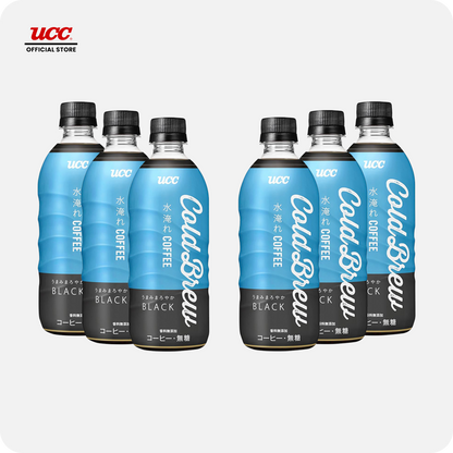 UCC Black Cold Brew 500ml Bundle of 5 Plus 1 Free