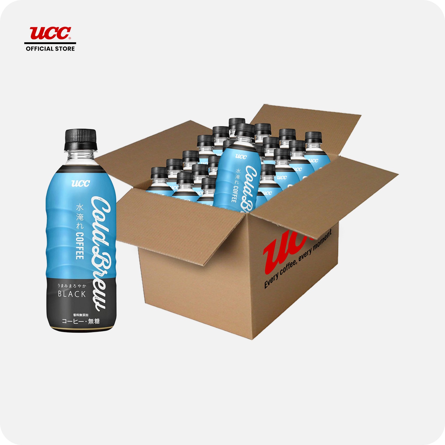 UCC Black Cold Brew 500ml (Bundle of 24)