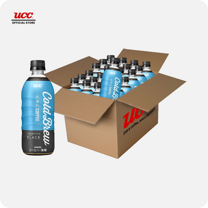 UCC Black Cold Brew 500ml (Bundle of 24)