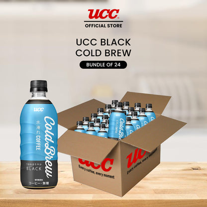 UCC Black Cold Brew 500ml (Bundle of 24)