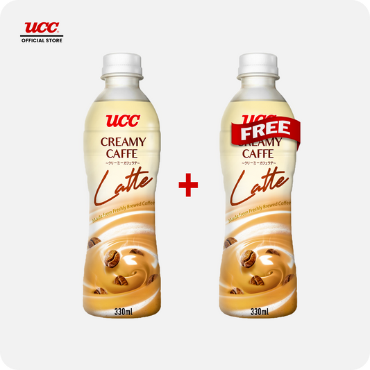 UCC Creamy Caffe Latte 330ml Buy 1, Get 1 FREE