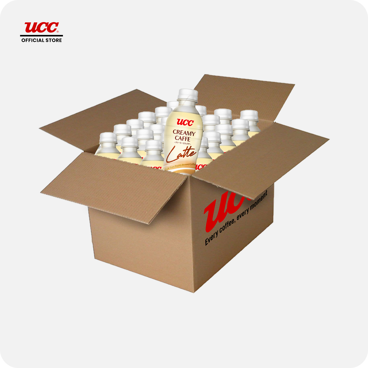 UCC Creamy Caffe Latte Bundle of 24