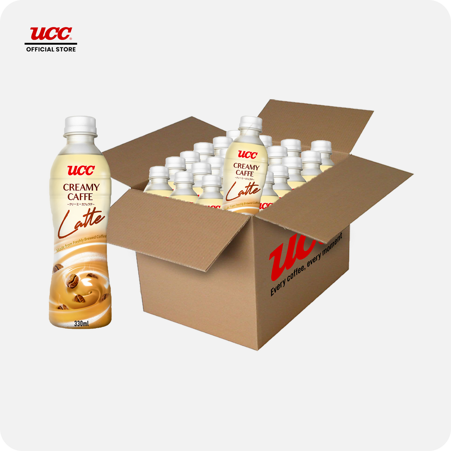 UCC Creamy Caffe Latte Bundle of 24
