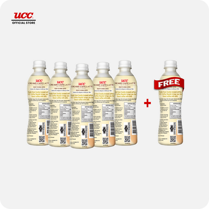 UCC Creamy Caffe Latte Buy 5 Get 1 Free (Bundle of 6)