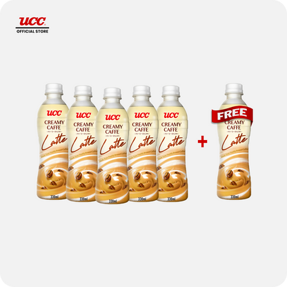 UCC Creamy Caffe Latte Buy 5 Get 1 Free (Bundle of 6)