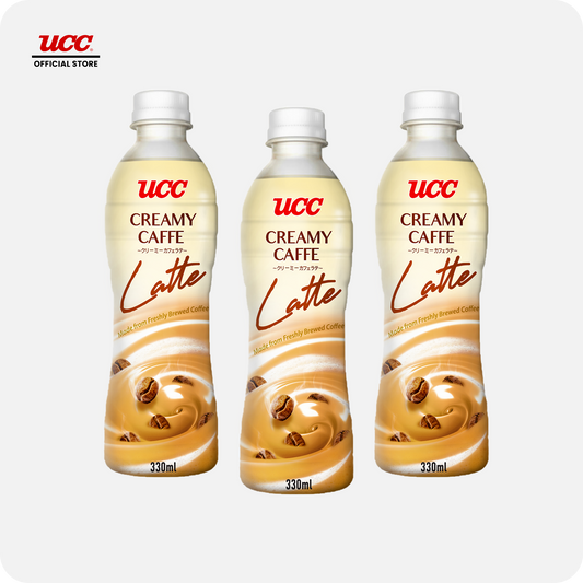 UCC Creamy Caffe Latte (330ml x 3)