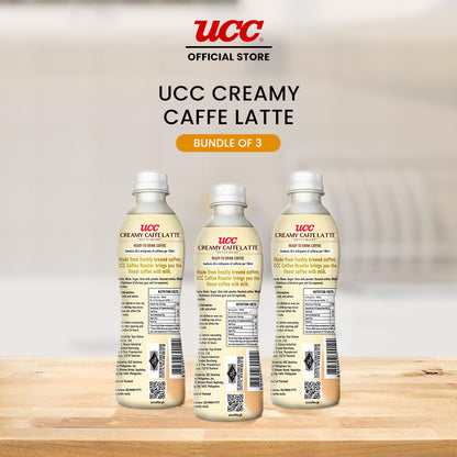 UCC Creamy Caffe Latte (330ml x 3)