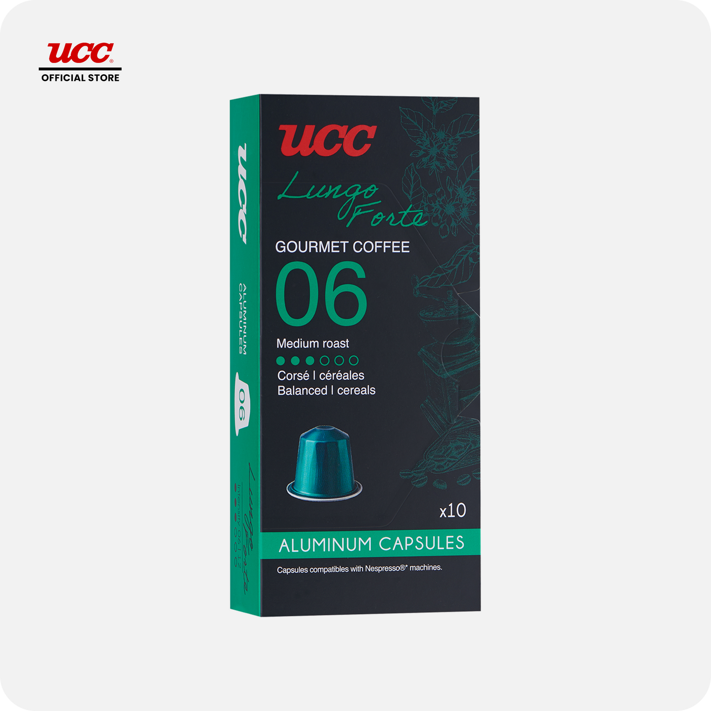 UCC Gourmet Coffee Capsule Complete Collection Compatible with Nespresso