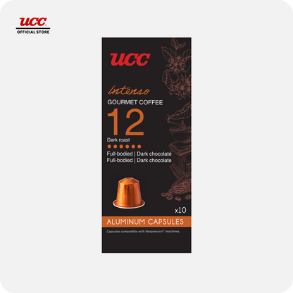UCC Gourmet Coffee Intenso No. 12 Compatible with Nespresso