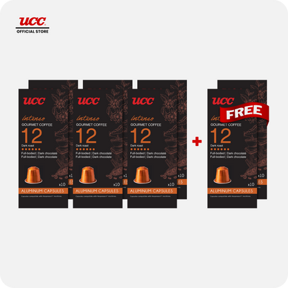 UCC Gourmet Coffee Intenso No. 12  - Buy 6, Get 2 FREE (Bundle of 8)