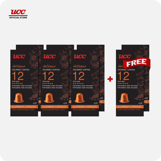 UCC Gourmet Coffee Intenso No. 12  - Buy 6, Get 2 FREE (Bundle of 8)