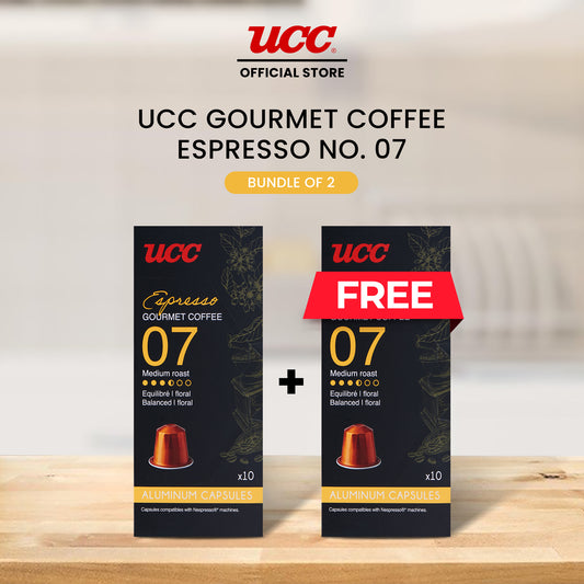 UCC Gourmet Coffee Capsule Espresso No. 07 Buy 1 Get 1 Free